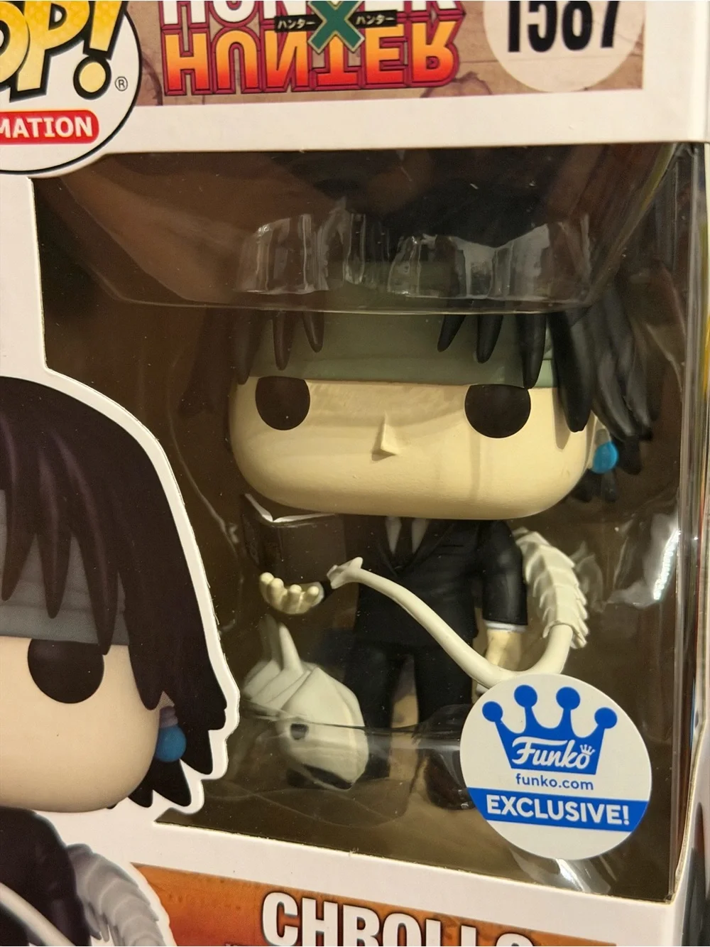 Funko Pop! Hunter X Hunter Animation Chrollo with Fish Figure - #1587 Exclusive